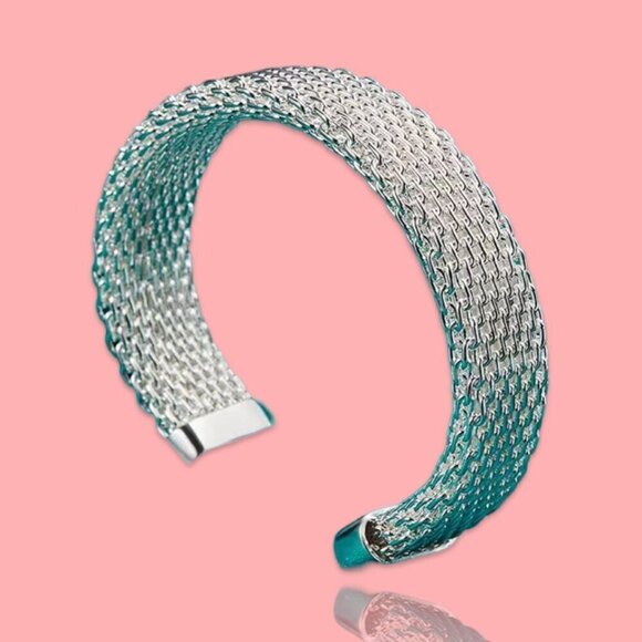 Woven Adjustable Cuff Bracelet #1435 - Picture 1 of 8